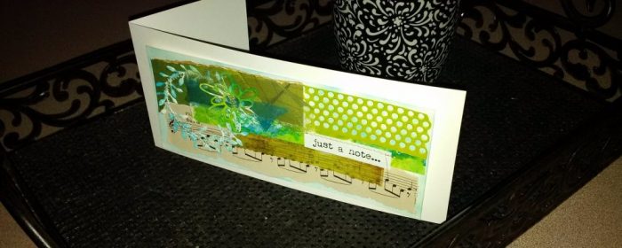 Handmade Hellos - one of a kind handmade cards - by Lorie Gray of Haute Note
